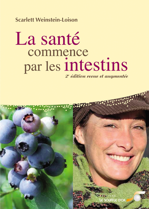 Couverture ebook de La santé commence par les intestins, de Scarlett Weinstein-loison