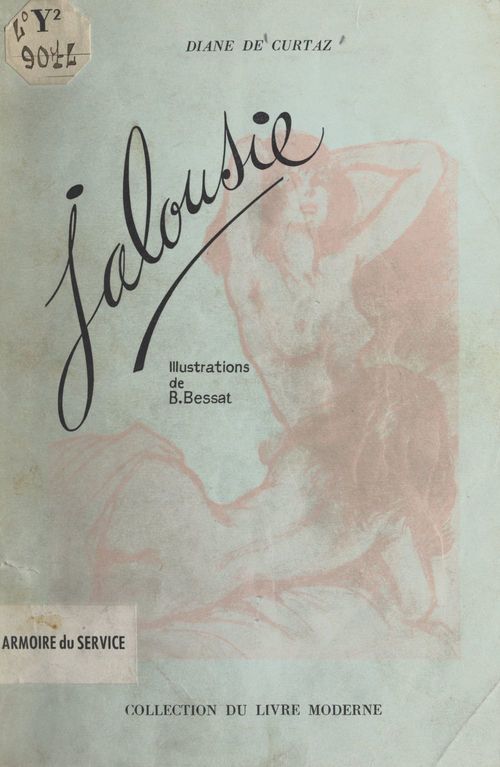 ebook cover of Jalousie, by Diane De Curtaz