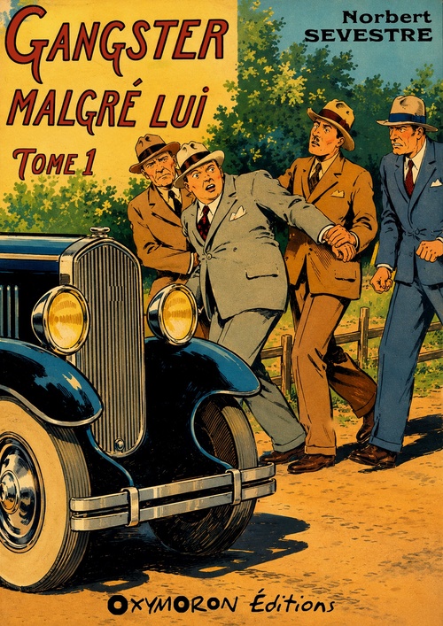 Couverture ebook de Gangster Malgré Lui - Tome 1, de Norbert Sevestre