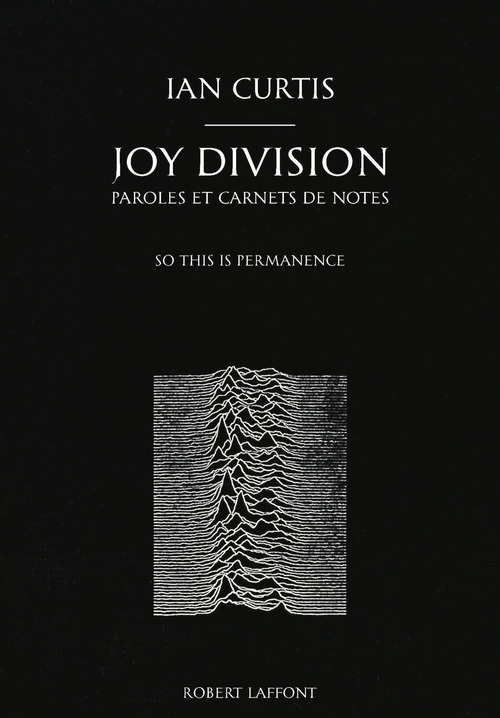 Couverture ebook de Joy Division, Paroles et Carnets de notes, de Ian Curtis