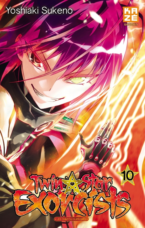 Couverture ebook de Twin Star Exorcists T10, de Yoshiaki Sukeno