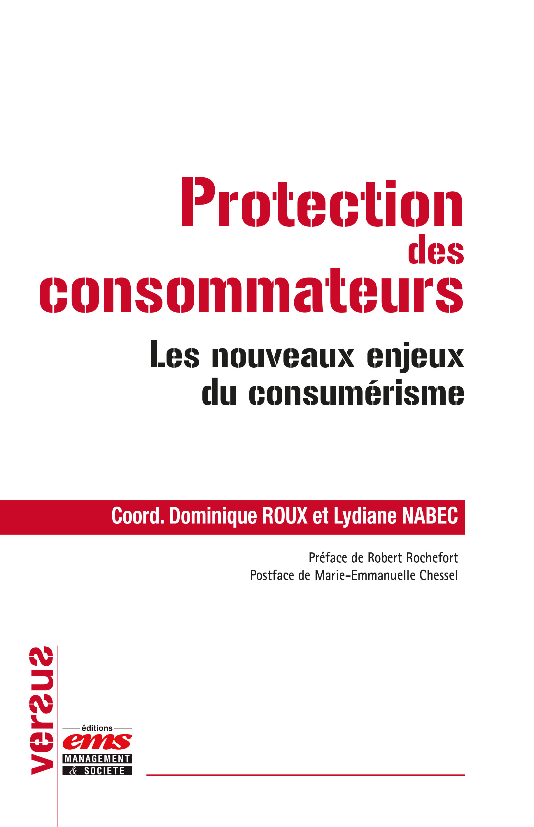 Couverture ebook de Protection des consommateurs, de Lydiane Nabec, Dominique Roux