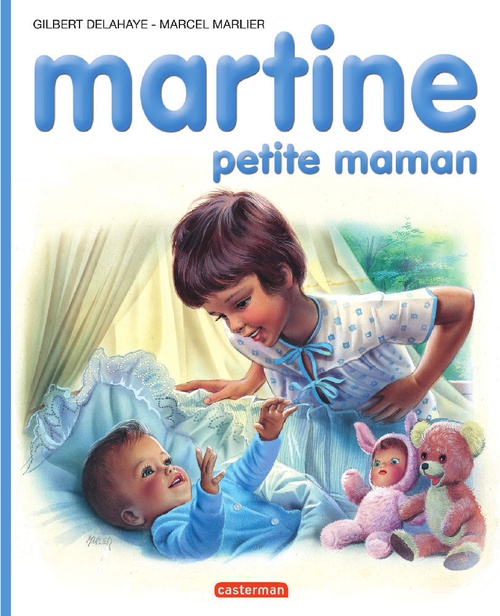 Couverture ebook de Martine petite maman, de Gilbert Delahaye, Marcel Marlier