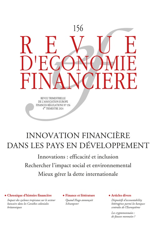 ebook cover of Innovation financière dans les pays en développement, by Collectif, Michel Derdevet, Myriam Maestroni, Anne Rostaing, Jean-Michel Severino, Benoît Thirion