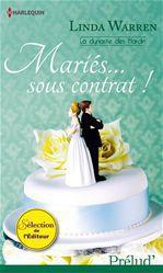 Couverture ebook de Mariés... sous contrat !, de Linda Warren