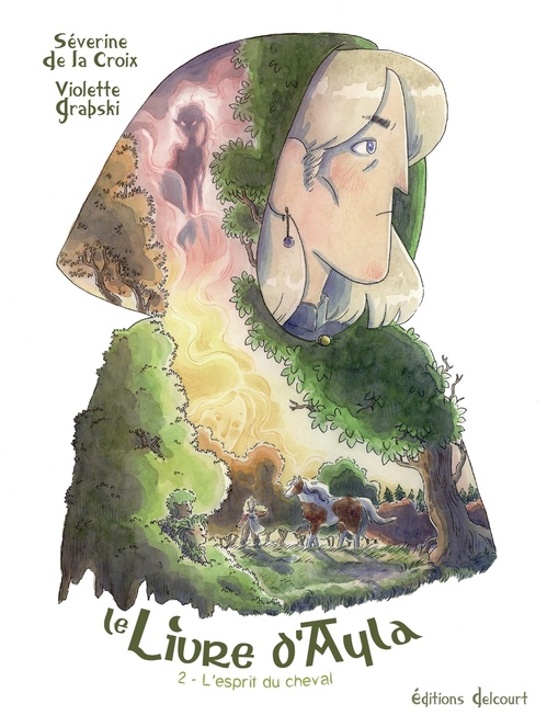ebook cover of Le Livre d'Ayla T02, by Séverine De La Croix
