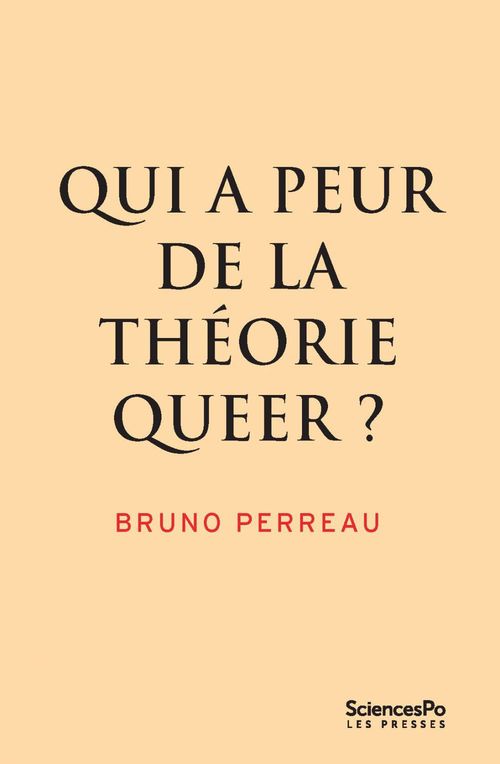 Couverture ebook de Qui a peur de la théorie queer ?, de Bruno Perreau