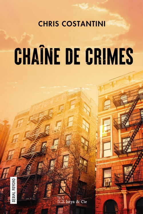 ebook cover of Chaîne de crimes, by Chris Costantini