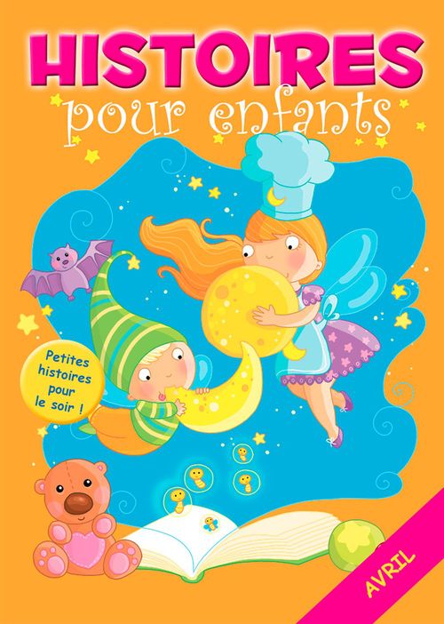 ebook cover of 30 histoires à lire avant de dormir en avril, by Claire Bertholet, Histoires A Lire Avant De Dormir, Sally-Ann Hopwood