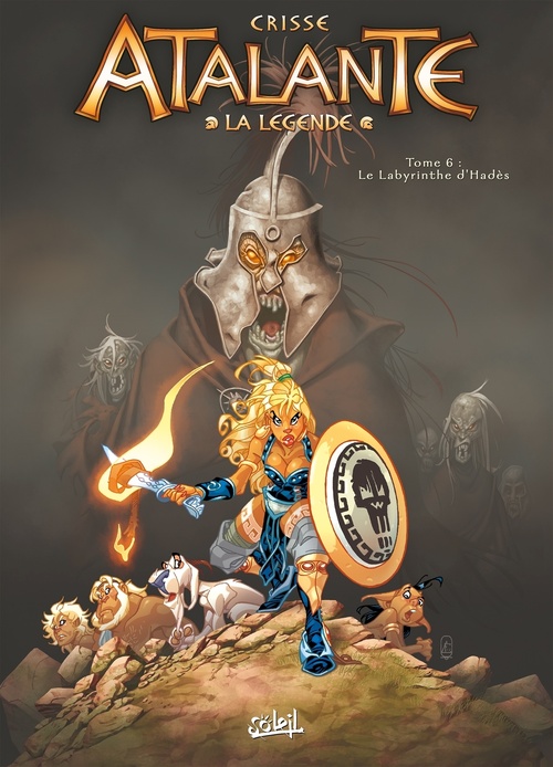 Couverture ebook de Atalante T06 - Le Labyrinthe d'Hadès, de Didier Crisse