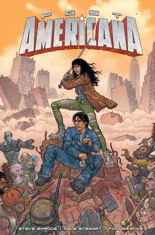 Couverture ebook de Post Americana, de Steve Skroce