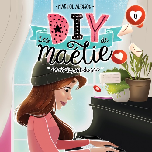 Couverture audiobook de Le chat sort du sac T.8, de Marilou Addison