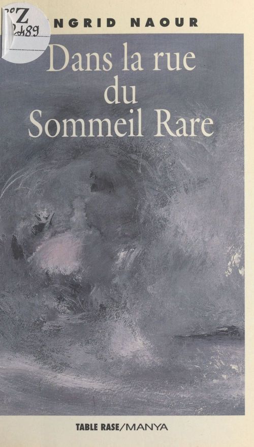 ebook cover of Dans la rue du Sommeil Rare, by Ingrid Naour