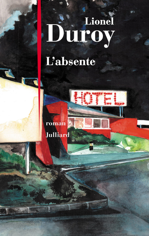 ebook cover of L'absente, by Lionel Duroy