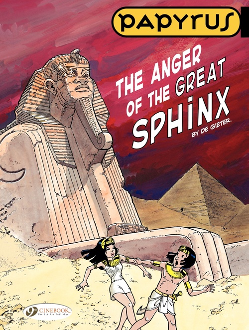 ebook cover of Papyrus - Volume 5 - The Anger of the Great Sphinx, by Lucien De gieter