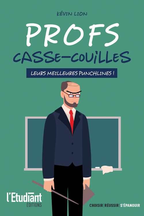 ebook cover of Profs casse-couilles, by Kévin Lion