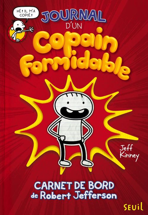 Couverture ebook de Journal d'un copain formidable, de Jeff Kinney