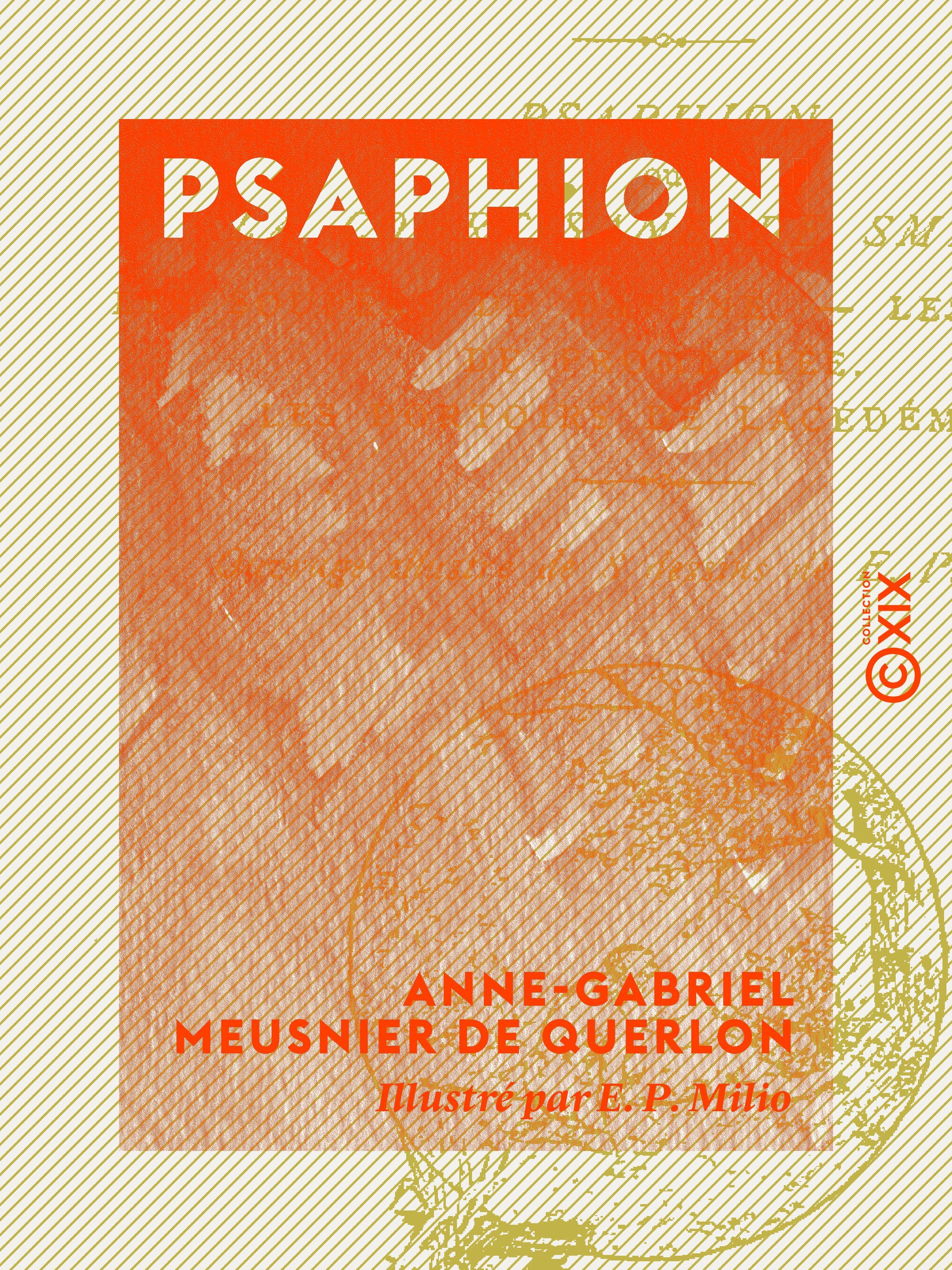 Couverture ebook de Psaphion, de Anne-Gabriel Meusnier De Querlon