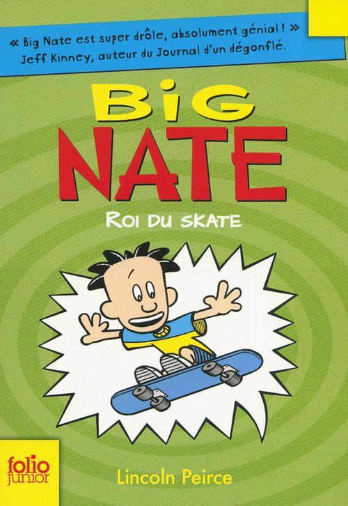 ebook cover of Big Nate (Tome 3) - Roi du skate, by Lincoln Peirce