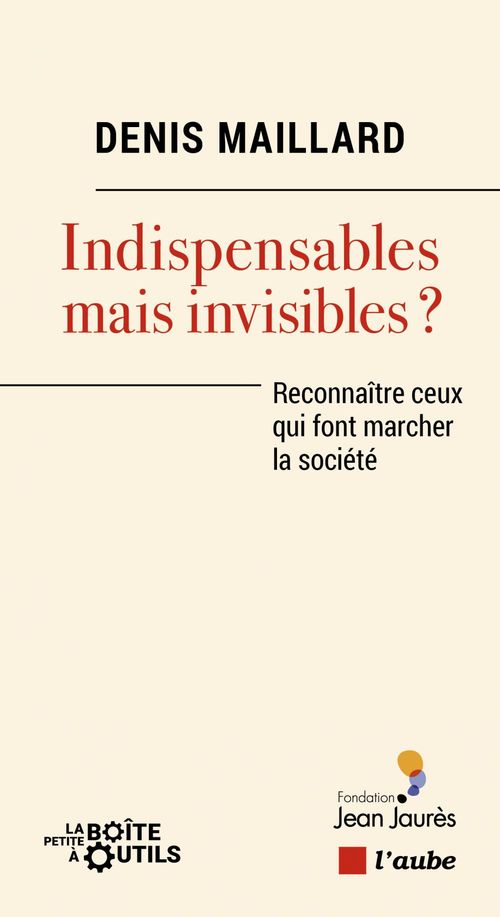 Couverture ebook de Indispensables mais invisibles?, de Denis Maillard