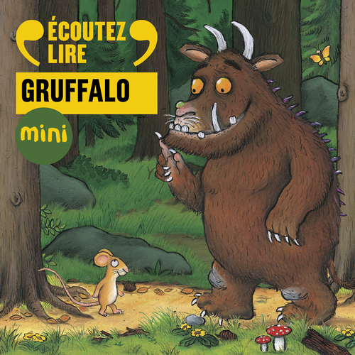 audiobook cover of Gruffalo, by Julia Donaldson, Axel Scheffler