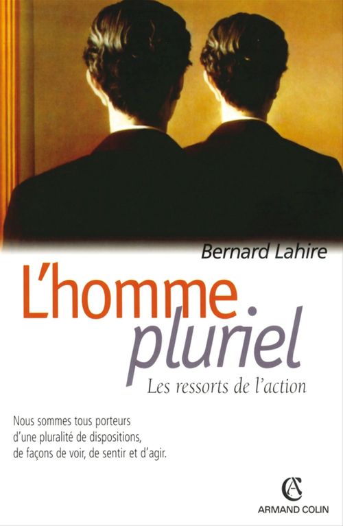 ebook cover of L'homme pluriel, by Bernard Lahire