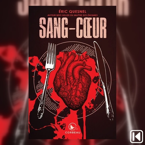Couverture audiobook de Sang-coeur, de Eric Quesnel