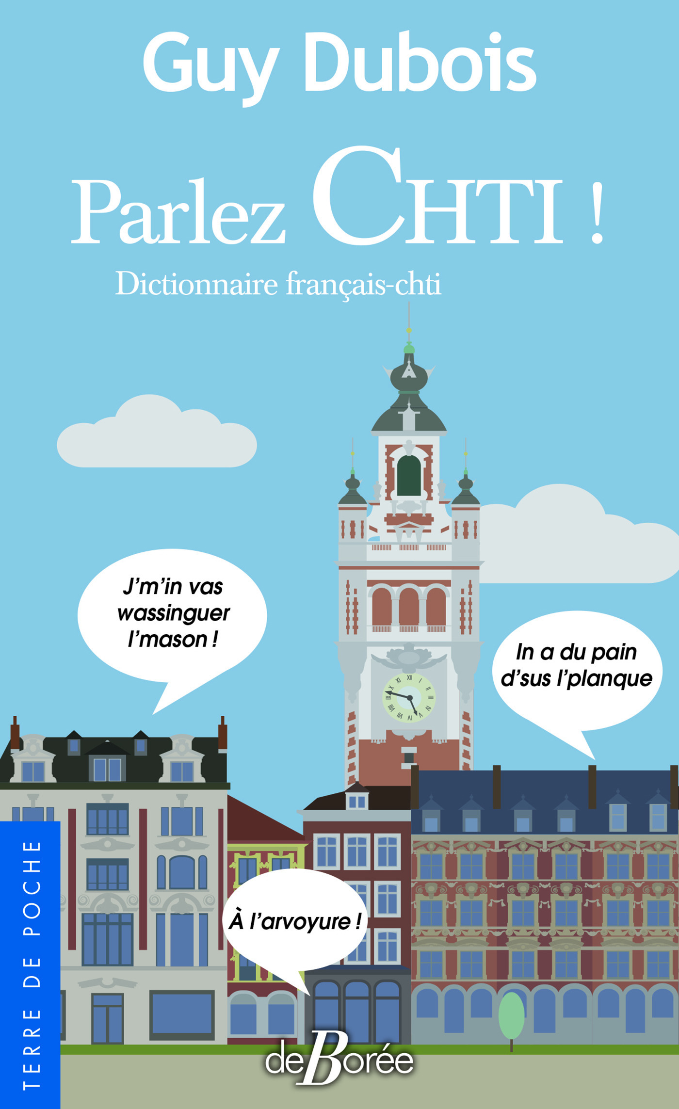 Couverture ebook de Parlez Chti !, de Guy Dubois