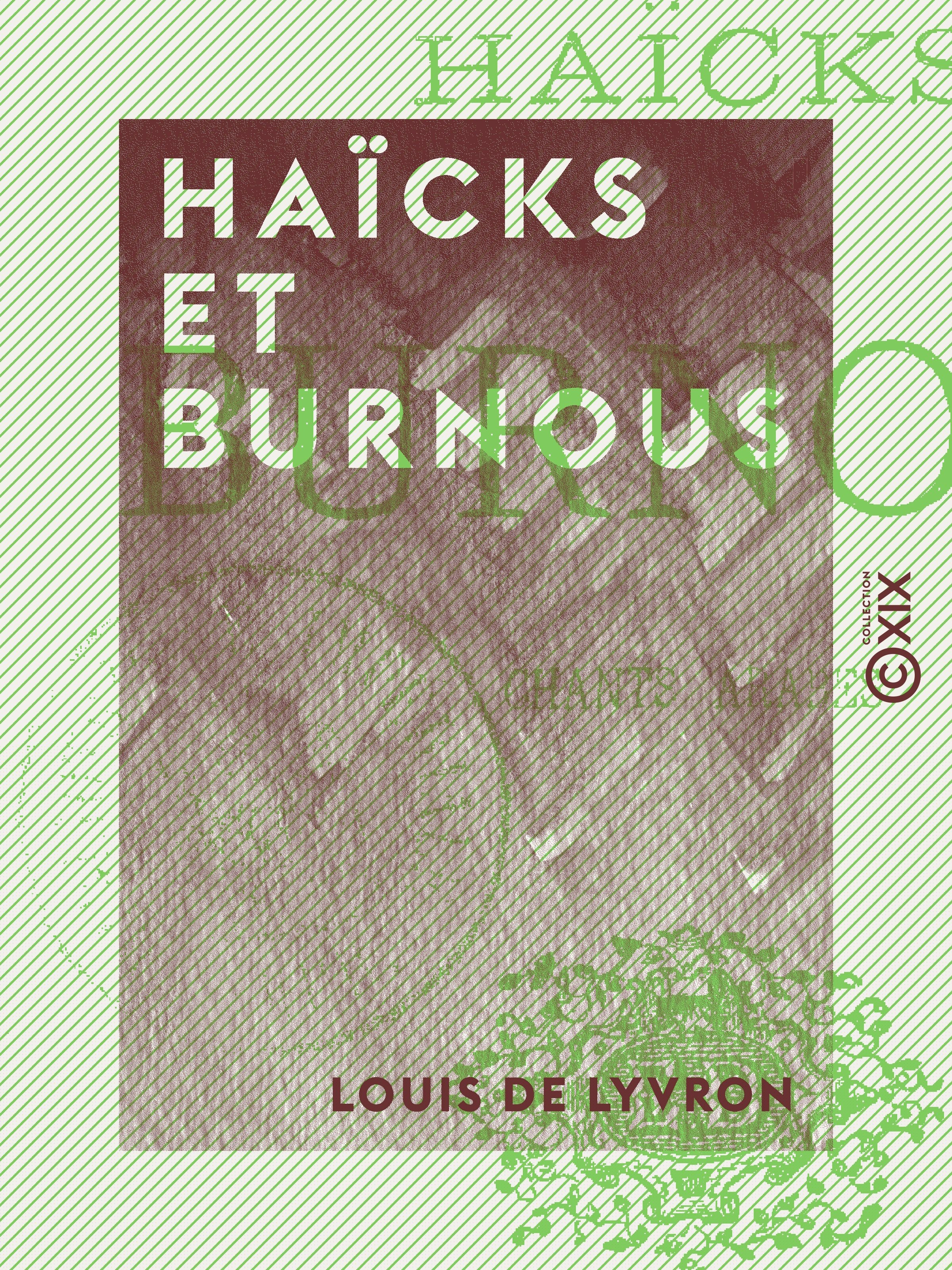 ebook cover of Haïcks et Burnous, by Louis De Lyvron