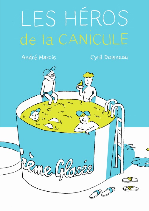 ebook cover of Les héros de la canicule, by Marois Andre
