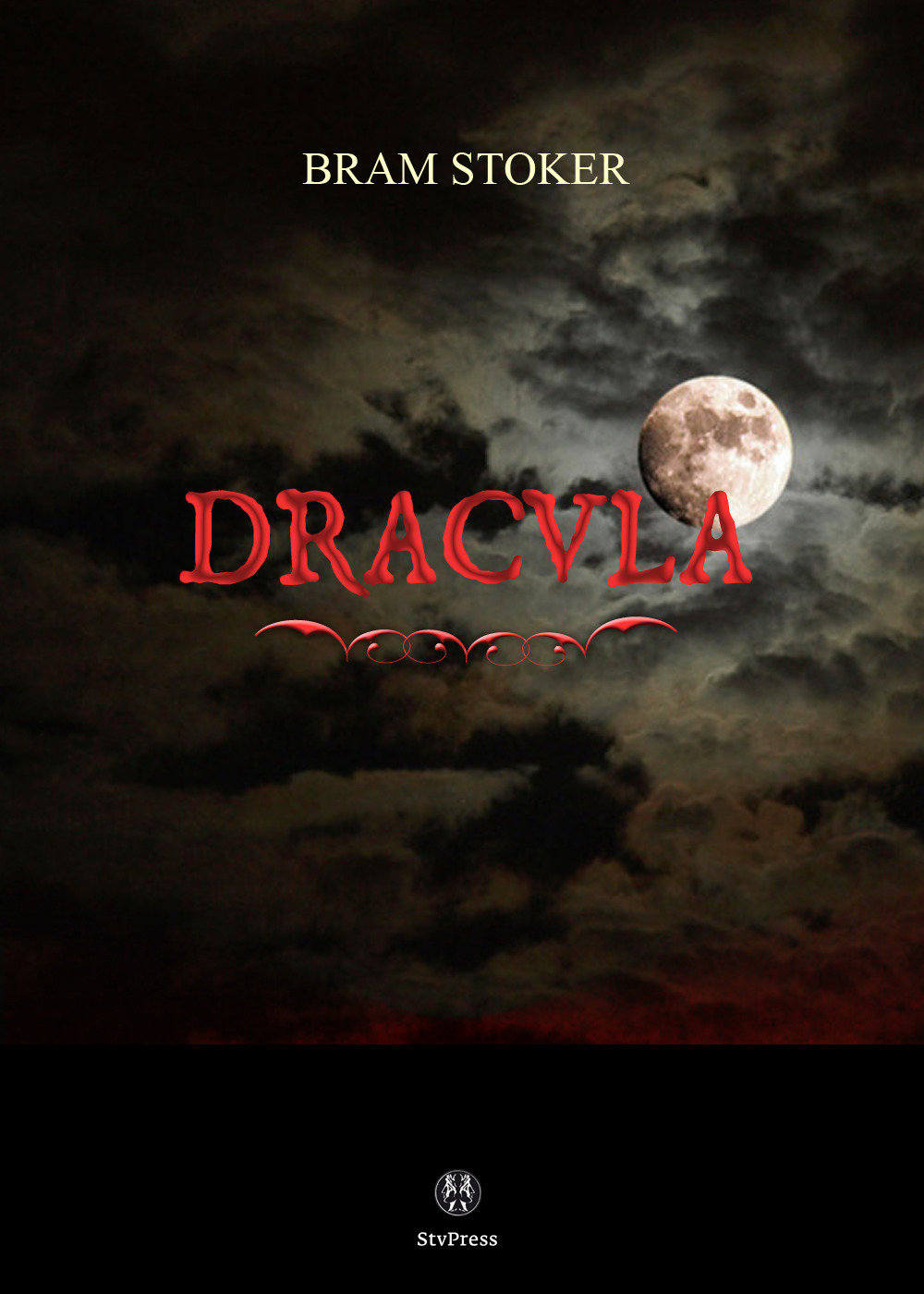 Couverture ebook de Dracula, de Bram Stoker