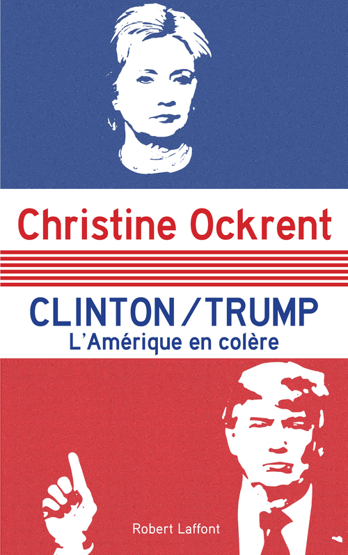 Couverture ebook de Clinton Trump, de Christine Ockrent