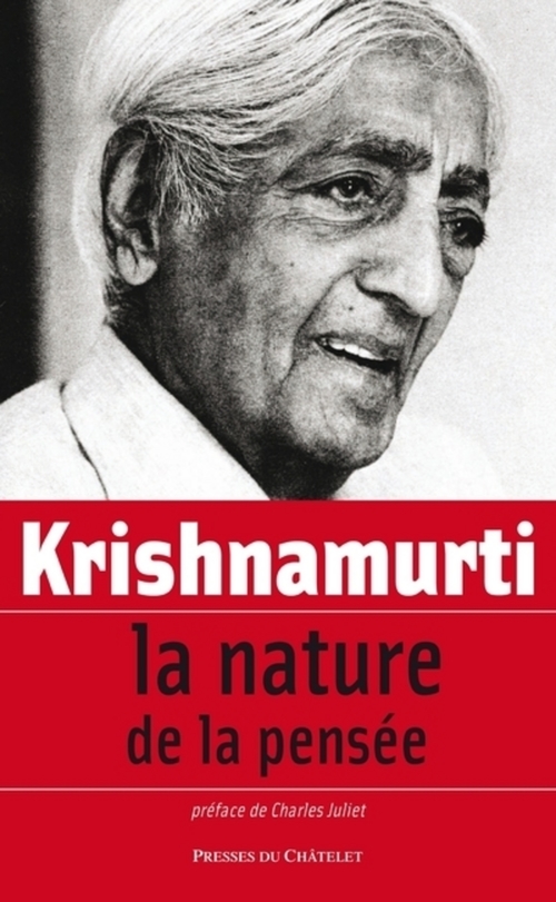 Couverture ebook de La nature de la pensée, de Krishnamurti