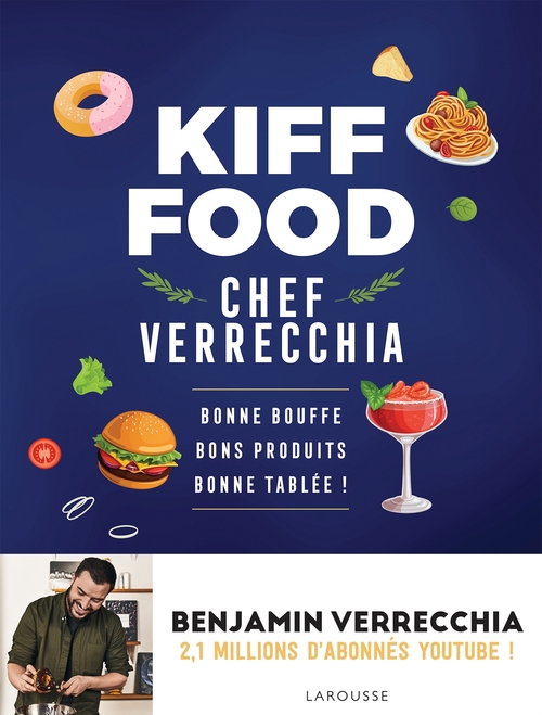 ebook cover of Kiff Food, by Benjamin Verrecchia