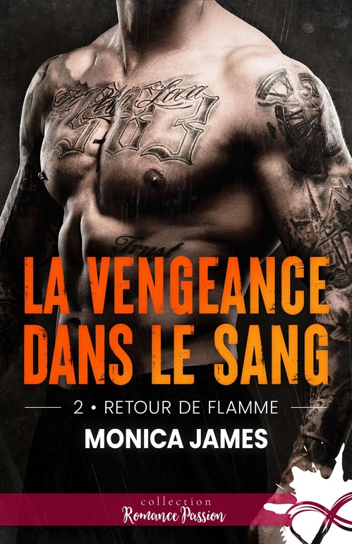 ebook cover of Retour de flamme, by Monica James