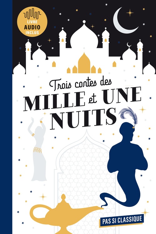 ebook cover of 3 Contes des Mille et Une Nuits : Aladdin, Ali Baba, Sinfbâd, by Virginie Manouguian, Camille Page, Tiphaine Pelé