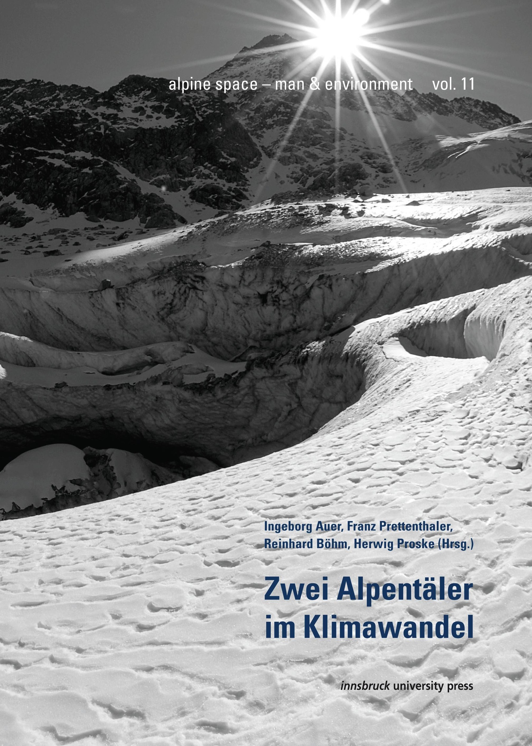 ebook cover of Zwei Alpentäler im Klimawandel, by Collectif
