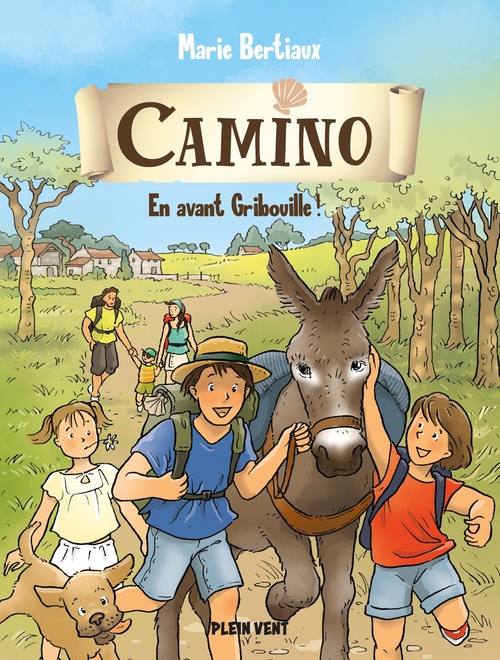 ebook cover of En avant Gribouille !, by Marie Bertiaux, Clémence Meynet