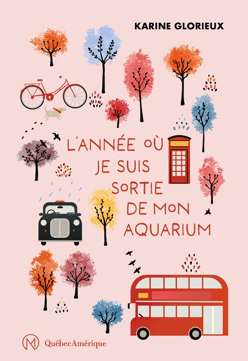 ebook cover of L'année où je suis sortie de mon aquarium, by Karine Glorieux