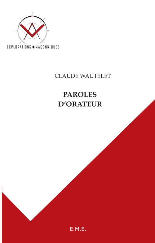 ebook cover of Paroles d'orateur, by Claude Wautelet