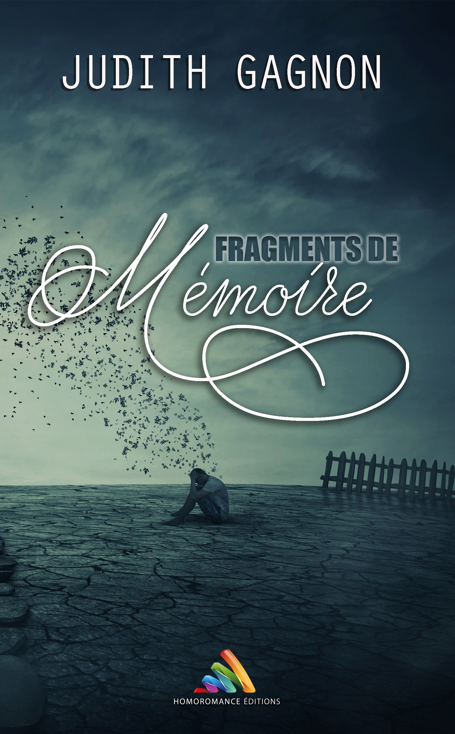 Couverture ebook de Fragments de mémoire | Livre gay, romance gay, de Judith Gagnon