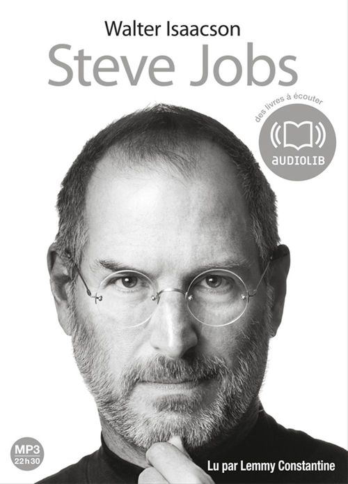 Couverture audiobook de Steve Jobs, de Walter Isaacson