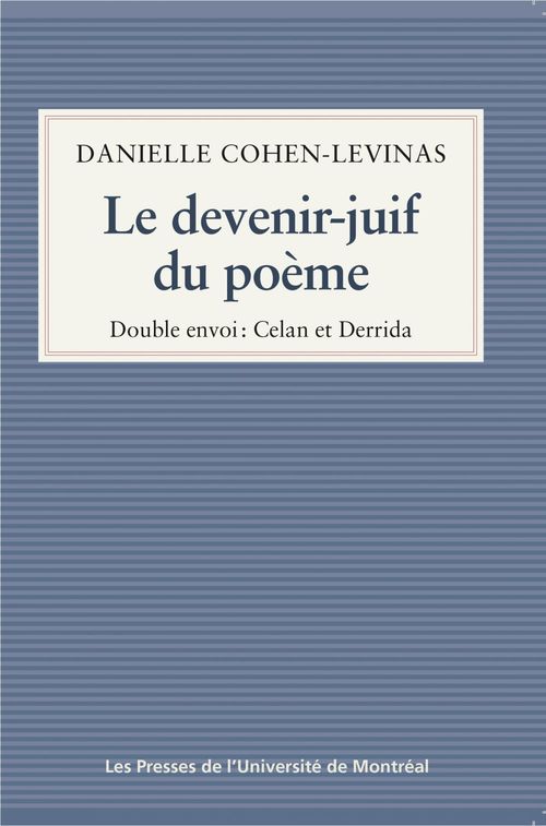 ebook cover of Le devenir-juif du poème, by Collectif, Al Dakr
