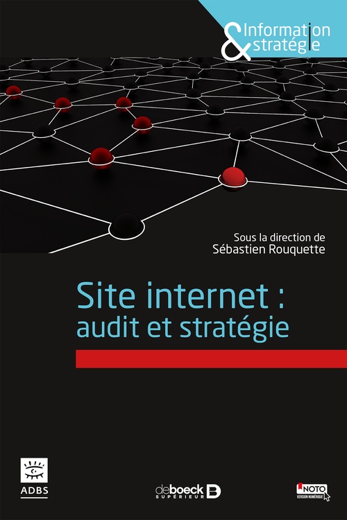 ebook cover of Site internet : audit et stratégie, by Collectif