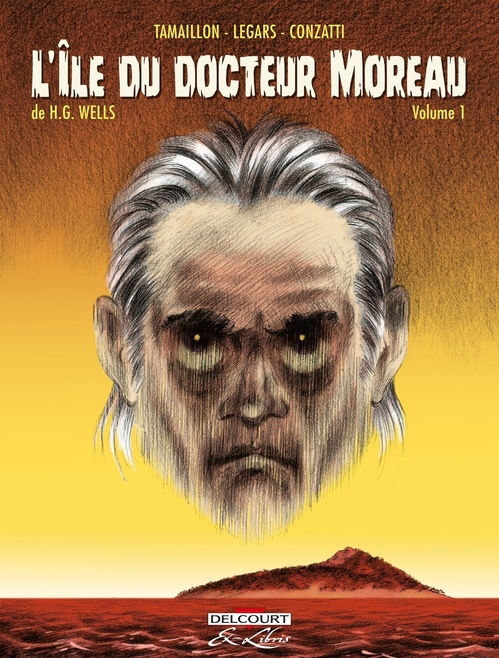 Couverture ebook de L'Île du docteur Moreau de H.G. Wells T01, de Stéphane Tamaillon