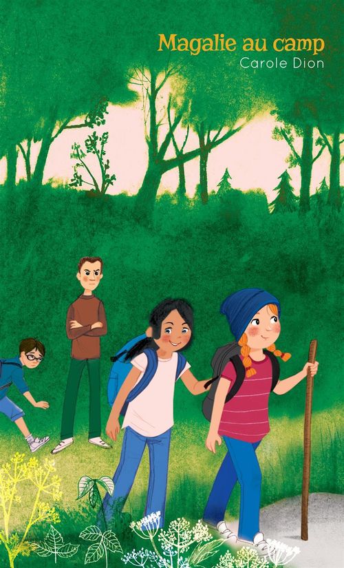Couverture ebook de Magalie au camp, de Carole Dion