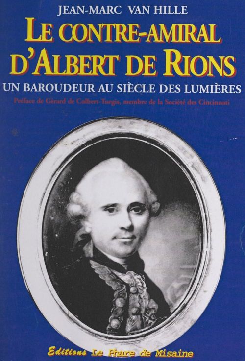 ebook cover of Le contre-amiral d'Albert de Rions, by Jean-Marc Van Hille