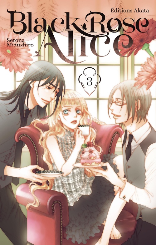 Couverture ebook de Black Rose Alice - Nouvelle édition - Tome 3 (VF), de Setona Mizushiro