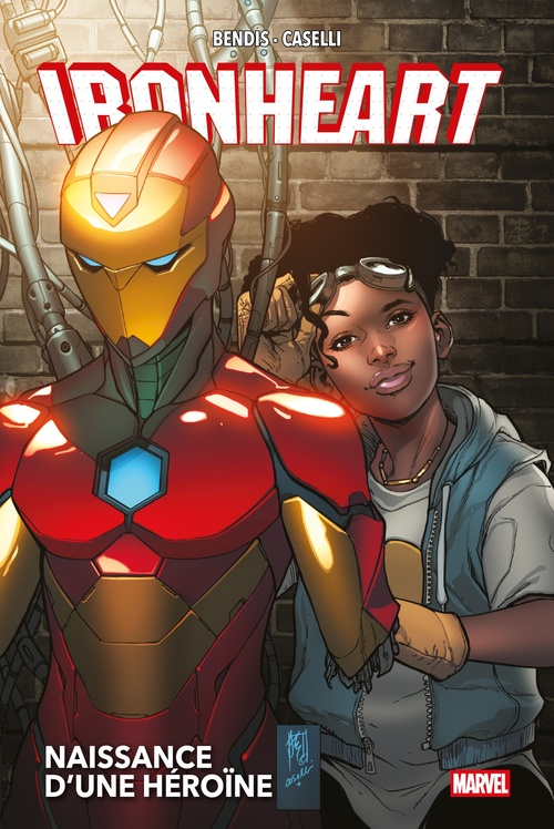 ebook cover of Ironheart : Naissance d'une héroïne, by Brian Michael Bendis, Stefano Caselli