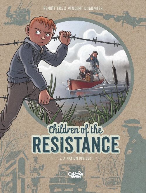 Couverture ebook de Children of the Resistance - Volume 5 - A Nation divided, de Dugomier